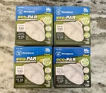 Lot Of 4 Westinghouse Eco-par 38w Equals 50 Watt Flood Light Bulbs. Fixed Price $39.99.