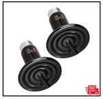Simple Deluxe 75w Ceramic Heat Emitter 2-pack, Reptile Lamp No Light Emitti. Fixed Price $17.00.