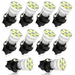 Cciyu 10 Pack White T10 Pc168 6-3020-smd Led Lighting Bulbs Instrument. Fixed Price $11.92.