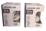 Set Of 2 - Ikea Ledare Led Bulb E26 Base 500 Lumen 50w (5.5w) 2700k 204.828.56. Fixed Price $14.99.