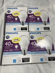 Philips Led Light Bulb 40w Equivalent Daylight A19 Medium Base - 16 Pack. Fixed Price $36.00.