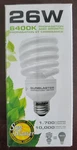 Sunblaster 26 Watt Compact Fluorescent Self-ballasted Lamp. Fixed Price $6.48.