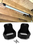 Professional Strong Mount For Braun 5500 Led 4ft Shop Light From Harbor Freight. Fixed Price $14.48.
