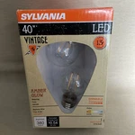 Sylvania General Lighting 75351 Vintage Led 4.5w St19 Bulb Amber Glow Dimmable. Fixed Price $19.99.