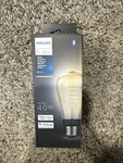 Philips Hue White Ambiance Filament St19 Bluetooth Led Smart Bulb. Fixed Price $30.00.