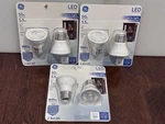 Ge Led Par16 Curio Light 50w Eq (5.5w) Dimmable E26 3 Packs/6 Bulbs (read). Fixed Price $39.50.