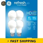 Ge Refresh Hd Led Light Bulbs, 60 Watt, Daylight, 4pk. Fixed Price $31.99.