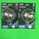 Feit Electric 40 Watt Led 5000k Daylight Dimmable Clear Bulb. Fixed Price $10.85.