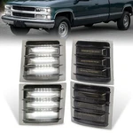 Led Side Marker Light Assembly With White Sequential Turn Signal Front Co.... Fixed Price $97.39.