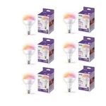 Wiz 65w Br30 Color Led Smart Bulb - Pack Of 6 E26- Indoor Connects To You.... Fixed Price $119.49.