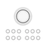 Ledmyplace 3-piece 3x3w Led Puck Light Kit, Under Cabinet Lights, 5000k D.... Fixed Price $142.59.