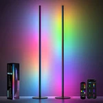Eastfine Corner Floor Lamp 2 Pack 55 Minimalist Standing Remote Control. Fixed Price $83.11.
