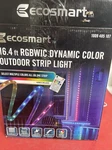 Ecosmart 16.4 Ft Color Changing Dimmable Linkable Plug-in Led Strip Light. Fixed Price $22.00.