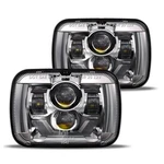 Hwstar New 180w 1000% Bright H6054 5x7 7x6 Led Headlights Compatible Silver. Fixed Price $175.99.