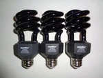 3 Sunlite Cfl Fluorescent Spiral Black Light Bulb 120v 20w Standard E26 Med Base. Fixed Price $31.95.