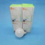 Simply Conserve Globe 6w (40w) Dimmable Led Light Bulb Soft E-26 Qty 4. Fixed Price $23.99.