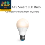 A19 Smart Led Bulb Energy-efficient With 800 Lumens Of White Light, Works. Fixed Price $25.99.