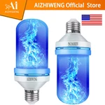 Aizhiweng Led Flame Light Bulbs 4 Modes Fire E26 Base 2pcs. Fixed Price $15.94.