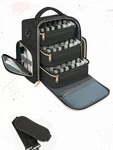 Yorepek Nail Polish Organizer Case Holds 72 Bottles & Lamp Storage Bag Pink Boho. Fixed Price $41.89.