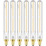 Leools E12 Led Long Bulb,7.3inch Tubular Light Bulbs,t6 Warm White - 4w. Fixed Price $42.99.