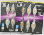12 Pack Feit 40w Led Dimmable Clear Chandelier E12 Bulbs 90 Cri Open Pk. Fixed Price $17.99.