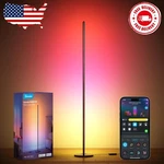 Rgbic Floor Lamp Led Corner Works With Alexa Smart Modern Black H6076. Fixed Price $129.98.