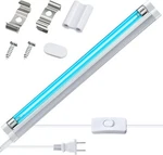 Qualirey 8w Uv Lamp Ozone Free, 253.7nm Wavelength Uvc Light Bulb 110v With On/o. Fixed Price $20.07.