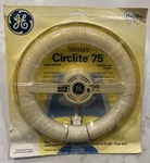 Ge Circlite Set Bulb & Adapt 21 Watt, Same Light As 75 Watt Soft White 8" Dia. Fixed Price $29.99.