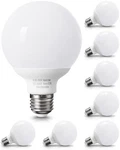 Pazetiv 8 Pack Daylight Led Globe Light Bulbs For Bathroom, 120v 60 Watt Equi.... Fixed Price $34.96.