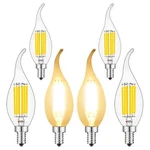 6/12 Pack Dimmable E12 Led Candle Light Bulbs Vintage Chandelier Candelabra Bulb. Fixed Price $18.99.