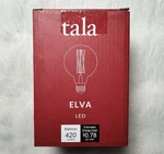 Tala Elva Led Tinted 6 Watt Light Bulb 480 Lumens Dimmable Warm Instant. Fixed Price $15.89.
