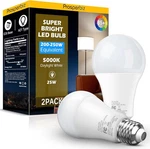 200-250 Watt Equivalent Led Light Bulb, A21 Super Bright Daylight White. Fixed Price $27.46.