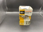 Sylvania 40w G25 Chrome Top Globe Light Bulb 120v Vanity Indoor Clear. Fixed Price $12.00.