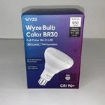New Wyze Bulb Color Br30 Full Wifi Smart Led 950 Lumens Wlpbr30c. Fixed Price $9.99.