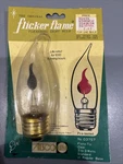 Abco Flicker Flame Bulb Clear Standard No. 03657 2-3watt 120v Free Ship. Fixed Price $23.99.