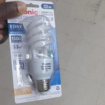 Trisonic Spiral Light Bulb 33w Daylight 6400k 1550 Lumens Energy Saving. Fixed Price $10.99.