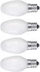 Night Light 5-watt C7 Candelabra Base White Bulb - 4 Pack. Fixed Price $10.46.