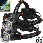 Nj Forever Led Rechargeable Headlamp, 3000 Lumens Super Bright Head Lamp With 5. Fixed Price $52.81.