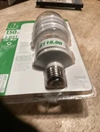 N:vision Fluorescent Spiral 3-way Bulb 32w=150w Lasts 9 Years (nip). Fixed Price $19.95.