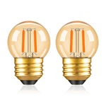 G40 Led Low Watt Light Bulbs Warm Glow E26 Amber 1w 10 Bulb,low Lu.... Fixed Price $16.45.