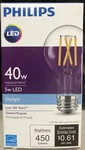 Philips Daylight 5a19 Led 40w (5w Equivalent) Dimmable E26 Standard Base. Fixed Price $13.95.
