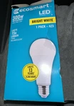 Ecosmart Fg-04253 300w A23 Energy Star Dimmable Led Bulb Bright White (1-pack). Fixed Price $12.59.