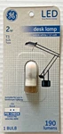 Ge Lighting Warm White G4 Base T3 Led Lamp 2 Watt 190 Lumens #13419 Non-dimmable. Fixed Price $3.99.