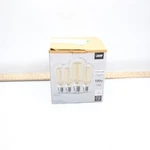 (4-pk) Feit Electric Filament Led Light Bulb 100w St19100cl/led/4. Fixed Price $17.38.