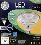 Ge 75-watt Par30 Short Neck Soft White Wet-rated Led Flood Light - 850 Lumens. Fixed Price $13.99.