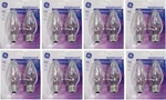 Ge 75340 2 Count Flame Shape 25 Watt Auradescent Light Bulb - Pack Of 8. Fixed Price $59.89.