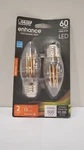 Feit Electric Enhance 55 Watts B10 Filament Led Bulb 500 Lumens Soft White. Fixed Price $23.70.