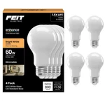60-watt Equivalent A19 Dimmable Filament Cec 90 Cri White Glass E26 Medium Led L. Fixed Price $18.17.