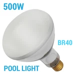 500br40fl Pool Light 500w Br40 Frost Reflector Bulb Medium E26 Base. Fixed Price $20.93.