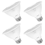 Luxrite Par30 Short Neck Led Flood Light Bulb 10w=75w 5cct 850lm Dimmable 4 Pack. Fixed Price $29.99.